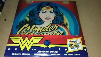 Buy Wonder Woman Rainbow  Glass Chopping Board  Funko DC COMICS RETRO GIFT • 9.95£