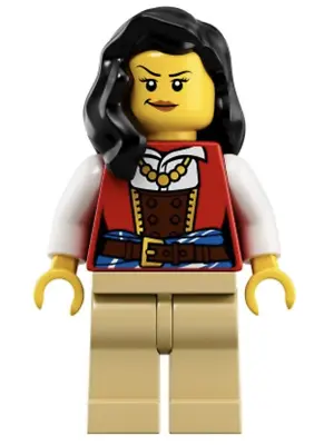 Buy LEGO® Pirate Lady Anchor Ideas 21322 Minifigure Idea067 Pirates Barracuda Bay NEW • 5.18£