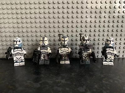 Buy Lego Star Wars Minifigures: Commander Wolffe & 104th Battalion Troopers (Custom) • 23.75£