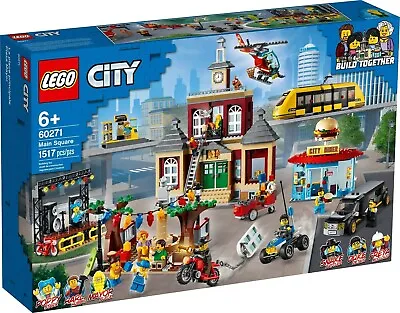 Buy Lego 60271 City Hand Square Rare Sealed Collectible Bnisb • 175.57£