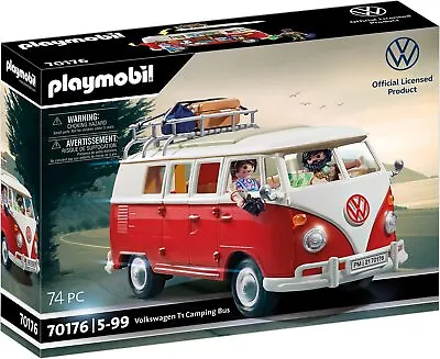 Buy Playmobil: Volkswagen T1 Camping Bus 70176 • 36£