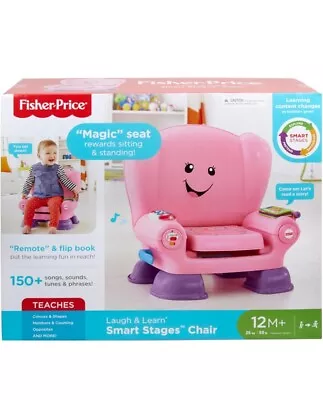 Buy Fisher-Price GXC33 Activity Toy Chair - Pink - Fast Shipping • 39.90£