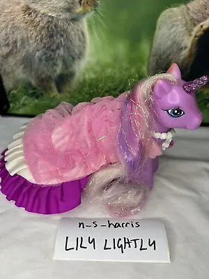 Buy My Little Pony MLP G3 Light Up Lily Lightly (2006) Working With Brush • 12.50£