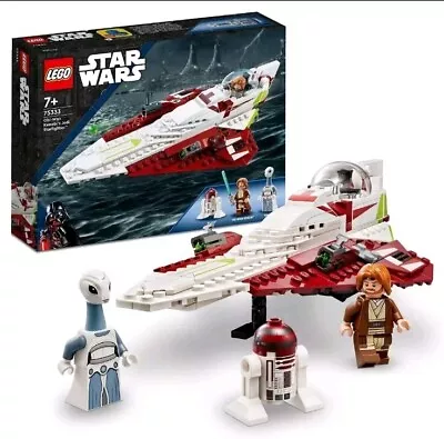 Buy LEGO Star Wars 75333 Obi-Wan Kenobi’s Jedi Starfighter Brand New Complete Set • 19.89£