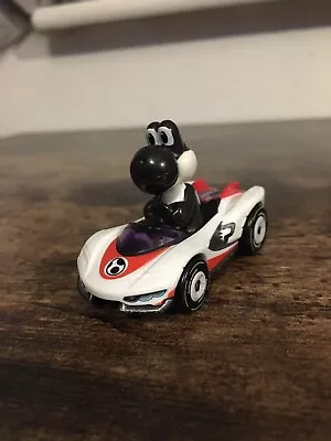 Buy Hot Wheels Nintendo Mario Kart Black Yoshi P-Wing Car Figure Toy Diecast • 25£