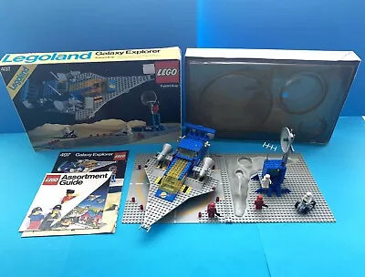 Buy Lego 497 Classic Space 928 Galaxy Explorer With Box And All Plastic Inserts • 499.99£
