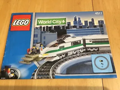 Buy Lego Train 9v 4511 Used Instruction Manual Free UK Postage • 19£