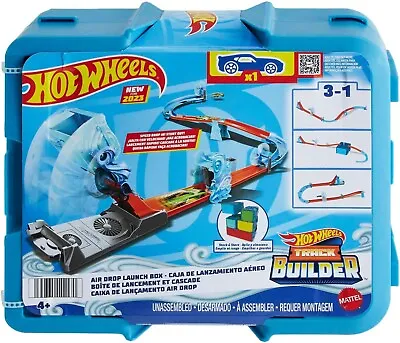 Buy Hot Wheels Track Builder Air Drop Launch Box & Race Vehicle New Kids Toy Age 4+ • 24.99£