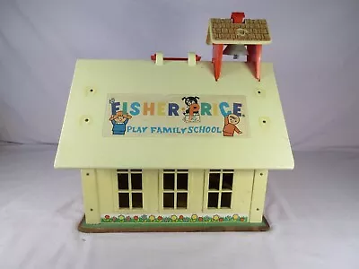 Buy Fisher Price Play Family School No 923 Some Figures And Accessories Vintage 1971 • 20£