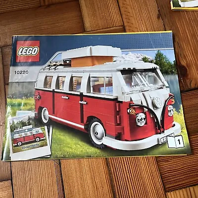 Buy LEGO Creator Expert Volkswagen T1 Camper Van 10220 - INSTRUCTIONS ONLY NO LEGO • 24.99£