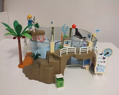 Buy PLAYMOBIL 9060 Family Fun Zoo Aquarium With Fillable Water Enclosure  • 24.99£