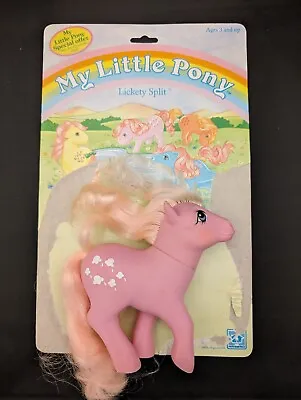 Buy ~*my Little Pony (1985) Lickety Split With Backcard By Hasbro*~ • 35£