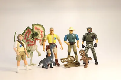 Buy Vintage Kenner 1993 Jurassic Park Set Action Figures Rare Job Lot 7 Figures • 61.70£