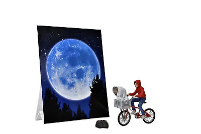 Buy NECA E.T. Extra-Terrestrial Elliott & E.T. On Bicycle Action Figures • 55.99£