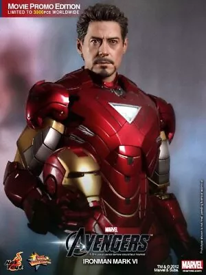 Buy Movie Masterpiece The Avengers Figure Iron Man Mark 6 Promo Edition Hot Toys • 213.78£