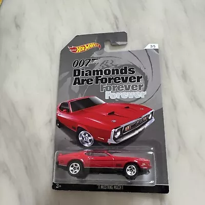 Buy Hot Wheels ‘71 Mustang Mach 1, James Bond 007, Diamonds Are Forever. • 8£