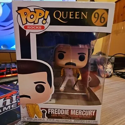 Buy Queen - Freddie Mercury - Funko Pop Vinyl Figure #96 • 10£