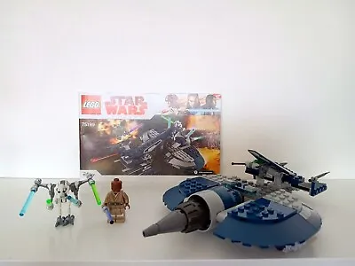 Buy Lego Star Wars 75199 General Grievous' Combat Speeder COMPLETE • 30£