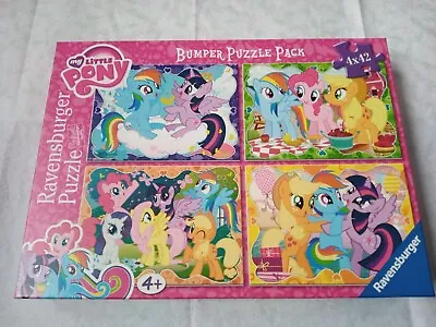 Buy Ravensburger My Little Pony Bumper Puzzle Pack 4 X 42 Piece ALL 4 BAGS SEALED • 12.99£