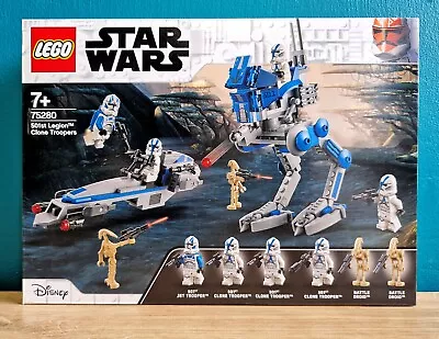 Buy Lego Star Wars 75280 501st Legion Clone Troopers Battle Pack. New  & Sealed. • 16£