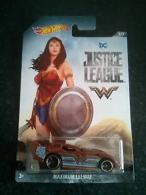 Buy Hot Wheels DWD05 2017 Justice League 3/7 Wonder Woman Maximum Leeway • 5£