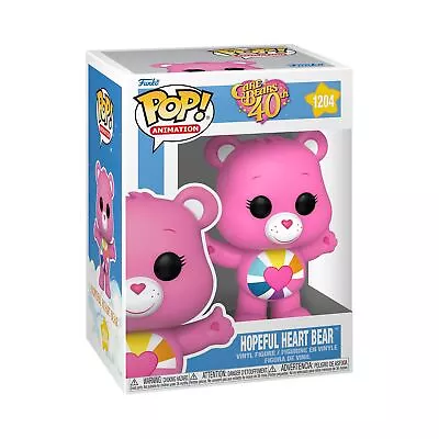 Buy Funko POP Animation Figure : Care Bears 40th #1204 Hopeful Heart Bear • 14.99£