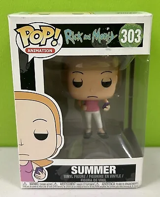 Buy ⭐️ SUMMER 303 Rick And Morty ⭐️ Funko Pop Figure ⭐️ BRAND NEW ⭐️ • 21£