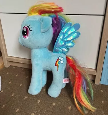 Buy Ty Sparkles My Little Pony Rainbow Dash Blue Horse Pony 2016 Plush Teddy • 0.99£