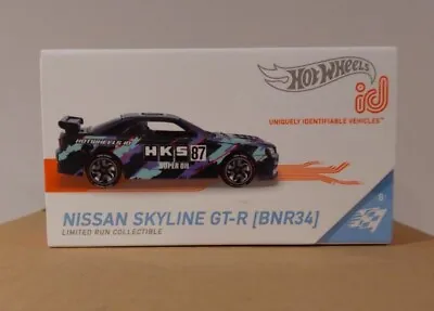 Buy Hot Wheels ID Nissan Skyline GT-R BNR34 R34 Series 2 2022 New HKS • 21.99£