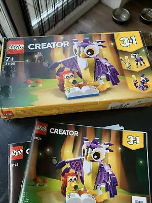 Buy LEGO CREATOR: Fantasy Forest Creatures (31125) • 6.97£
