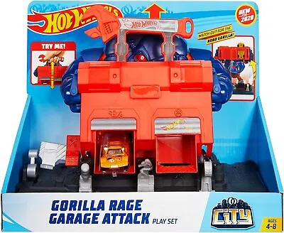 Buy GORILLA RAGE GARAGE ATTACK GJK89 HW (FNB05) NEW (Damaged Box) • 29.99£