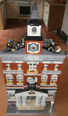 Buy Lego Modular Buildings 10224 Town Hall Complete With Guides Box Figures • 599.99£