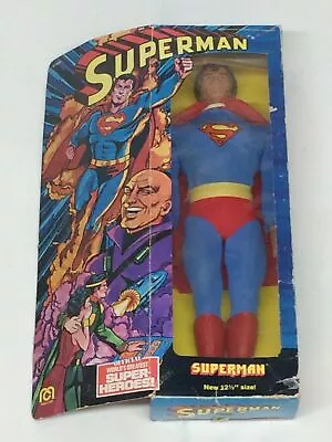 Buy Vintage 1977 Mego Corp 12 1/2” Superman Action Figure (Unopened) • 284.17£