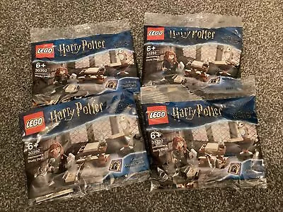 Buy 4 X LEGO Harry Potter Hermiones Study Desk NEW 30392 Polybag Joblot Bundle • 17.95£