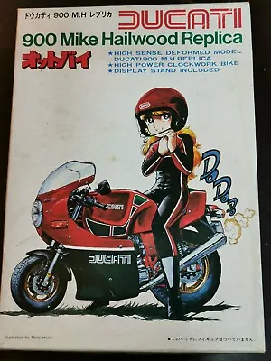 Buy Bandai Ducati 900 Mike Hailwood Replica Model Kit Vintage 80's Sealed Egg Style • 23.99£