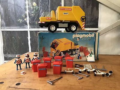 Buy Playmobil 3470 City Service Recycling Truck - Vintage - Incomplete • 25£