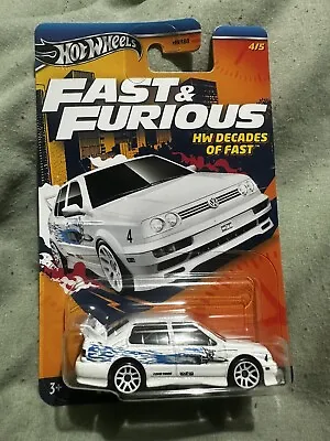 Buy Hot Wheels Fast And Furious HW Decades Of Fast - Volkswagen Jetta MK3 • 8£