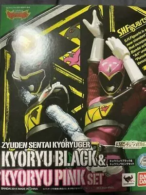 Buy Power Rangers Dino Charge Kyoryuger Pink Black Action Figure S.H.Figuarts BANDAI • 141.84£