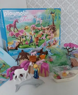 Buy Playmobil 70167 Fairies Unicorn Garden Island • 25£