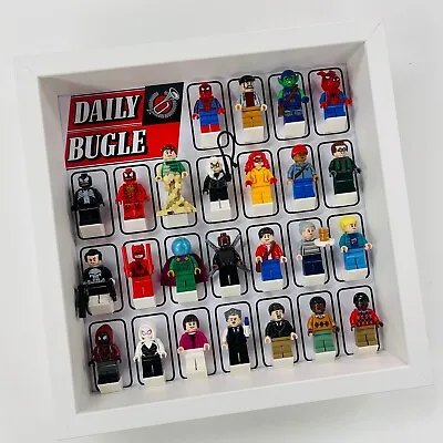 Buy Display Frame For Lego Spiderman Daily Bugle Minifigures 76178 27cm Case • 27.99£