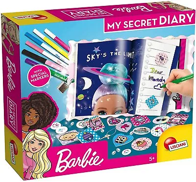 Buy Barbie My Secret Diary With Markers {Ages 5+} **BRAND NEW** • 18.99£
