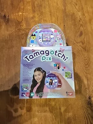 Buy Tamagotchi Virtual Pet Pix Interactive Colour Display With Camera Purple • 39.99£