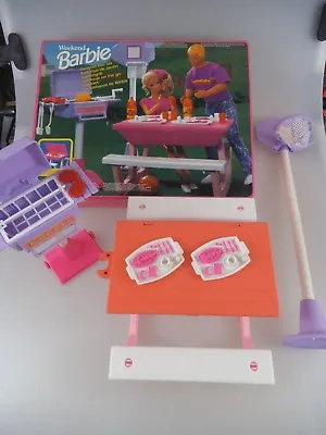 Buy Barbie Weekend Barbecue Cookout Fun Set From 1991 (1381) • 30.96£