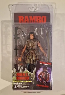 Buy NECA Rambo First Blood - Survival John J Rambo Action Figure. • 35£