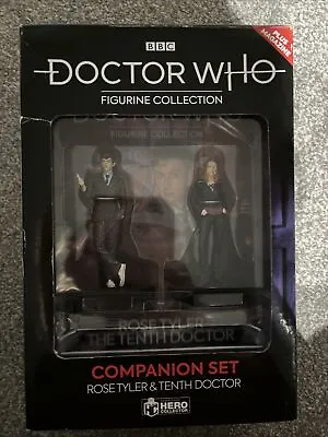 Buy ROSE TYLER & TENTH DOCTOR Eaglemoss BBC Doctor Who Figurine Companion Collection • 20£