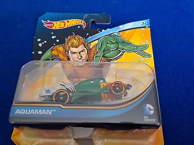 Buy Hot Wheels Aquaman Car Die Cast Model - DC Comics - Mattel New & Factory Sealed  • 10.99£