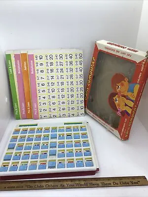 Buy Vintage Learn Computer Child's Educational Toy Circa 1960s Hong Kong #91813 • 15.15£