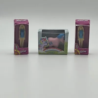 Buy Worlds Smallest Micro Toy Box My Little Pony & Barbie Bundle • 12.99£