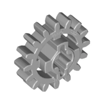 Buy Lego Technic Bricks 10x Medium Stone Grey Z16 Gear Cog Wheel 4640536 94925 NEW • 2.49£
