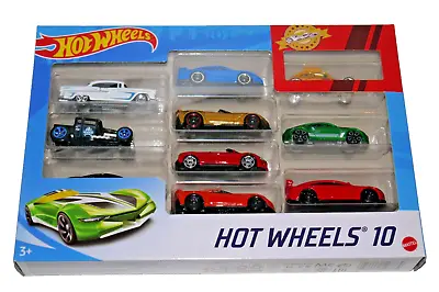 Buy Hot Wheels 10 Car Gift Pack - VW BEETLE PORSCHE AUDI CORVETTE NISSAN ACURA CHEVY • 24.99£